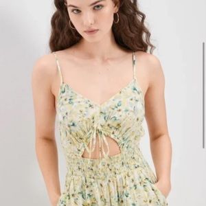 American Eagle Front Cutout Romper